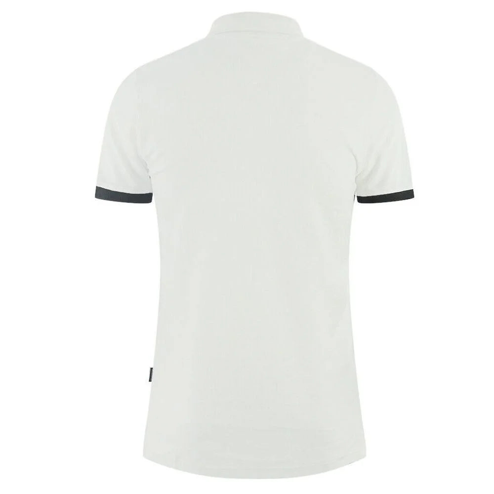 Aquascutum White Cotton Polo Shirt - Polos