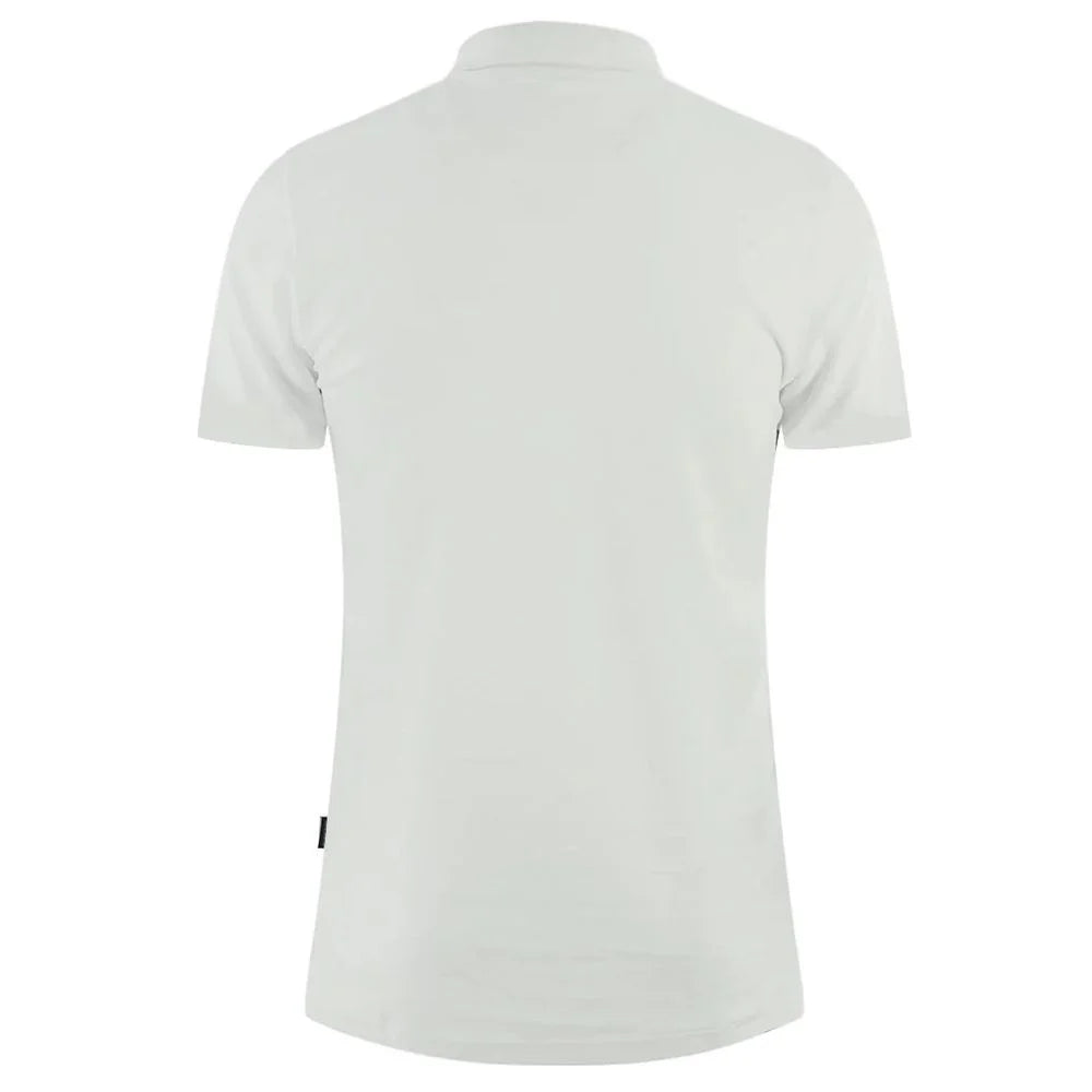 Aquascutum White Cotton Polo Shirt - Polos