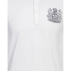 Aquascutum White Cotton Polo Shirt - Polos