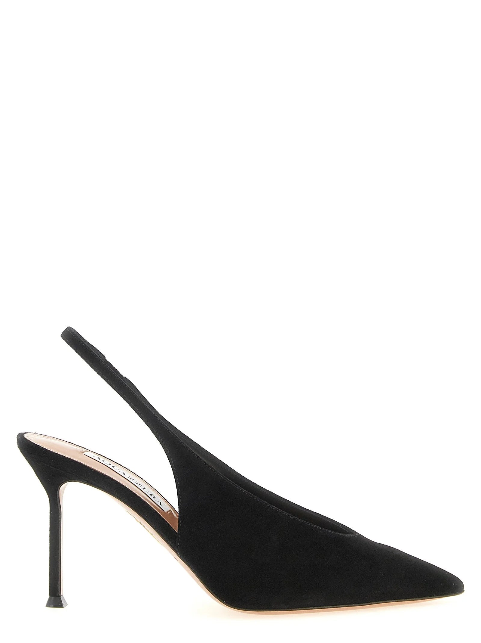 Aquazzura Schwarze Kalbsleder-High-Heel-Pumps