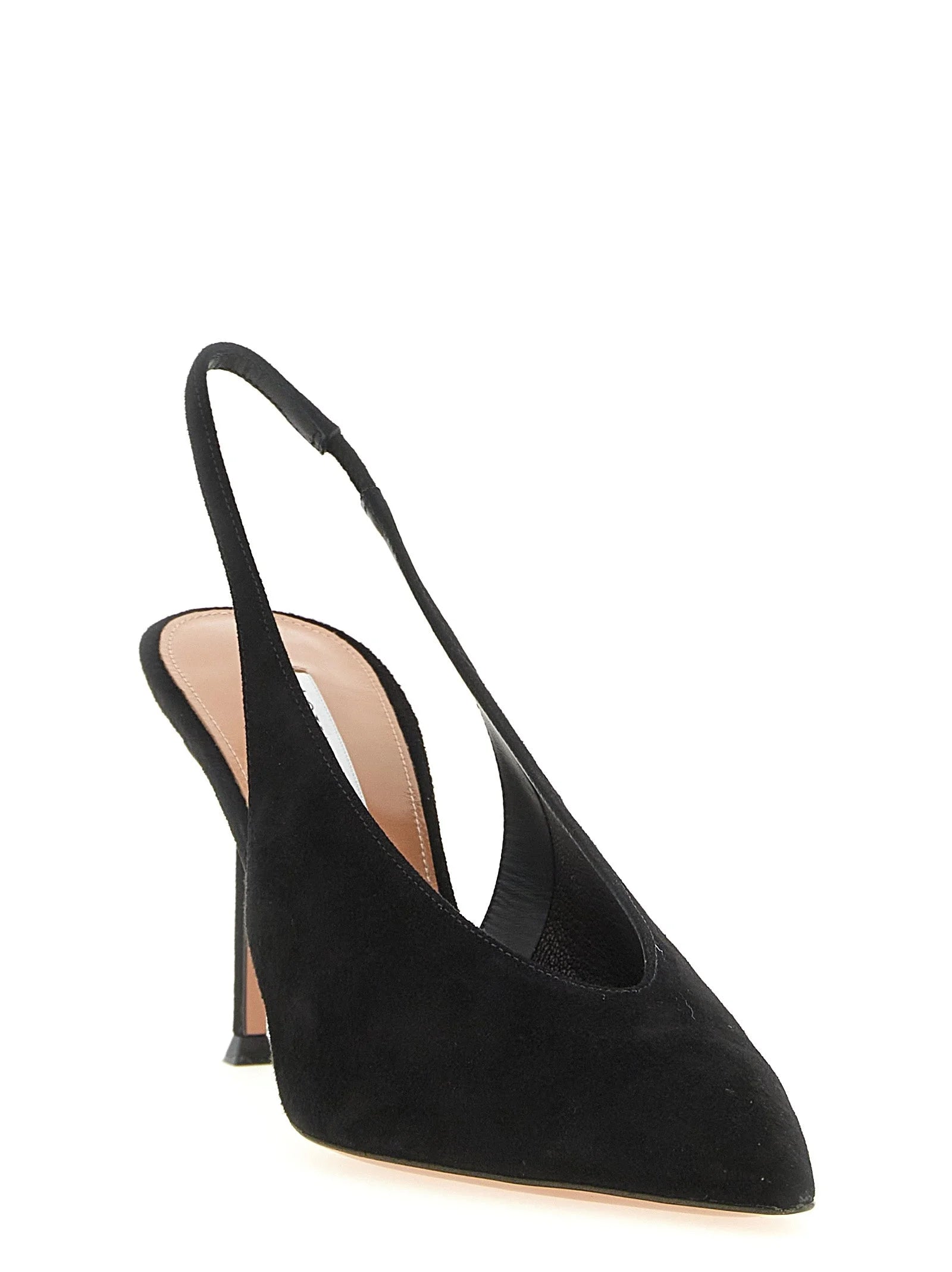 Aquazzura Schwarze Kalbsleder-High-Heel-Pumps