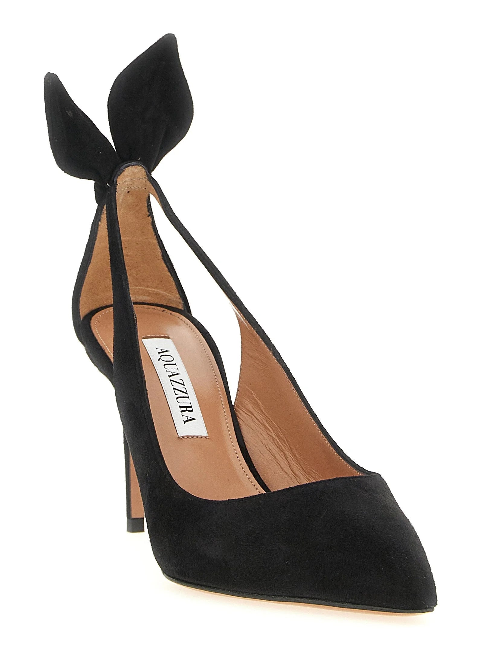 Aquazzura Schwarze Kalbsleder-High-Heel-Pumps