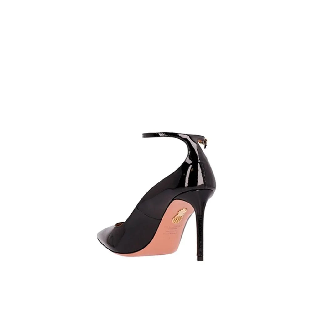 Aquazzura Black Calfskin High Heel Pumps - EU37/US7