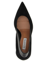 Aquazzura Black Goatskin High Heel Pumps - EU35.5/US5.5