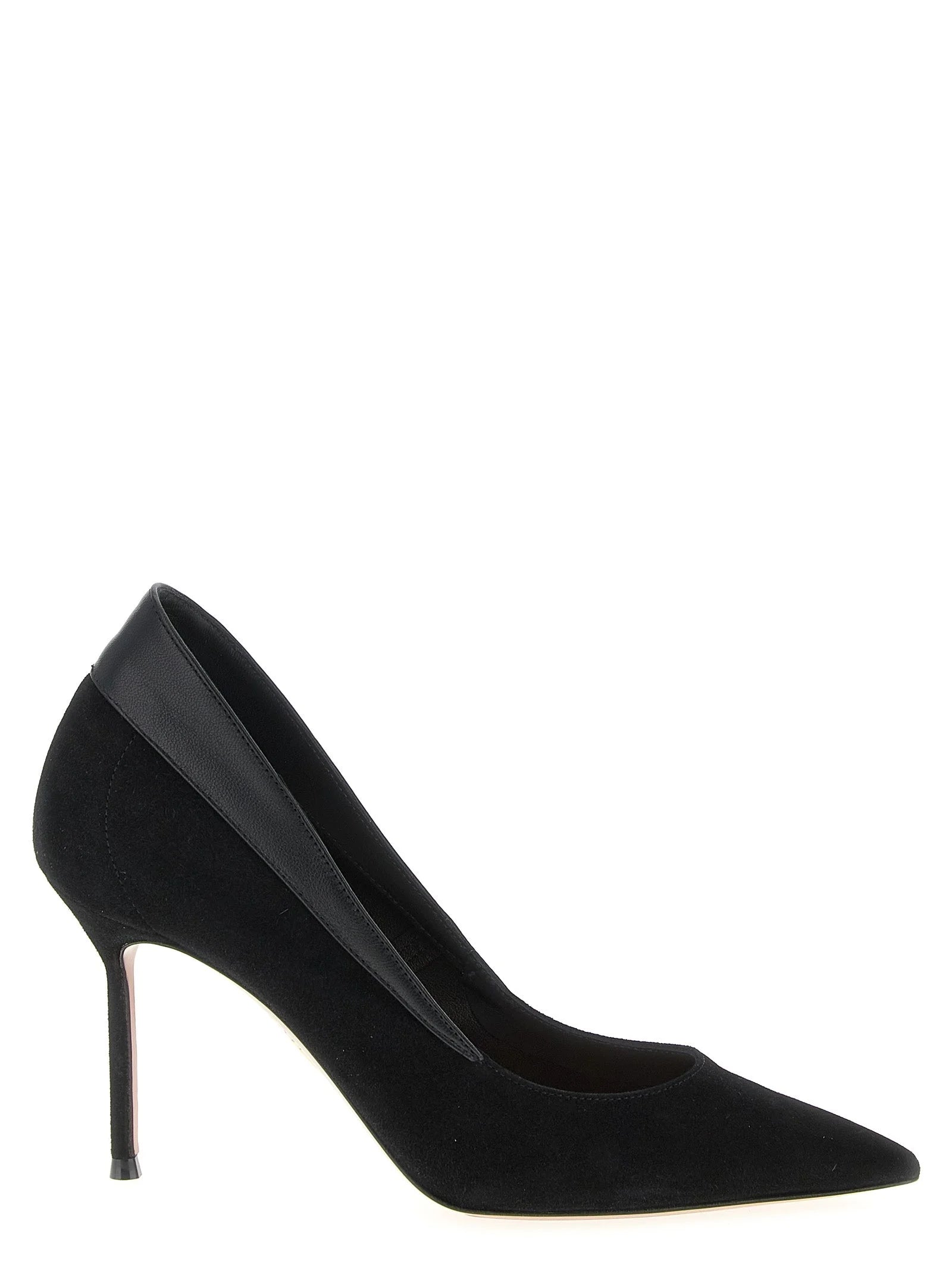 Aquazzura Black Goatskin High Heel Pumps - EU35.5/US5.5