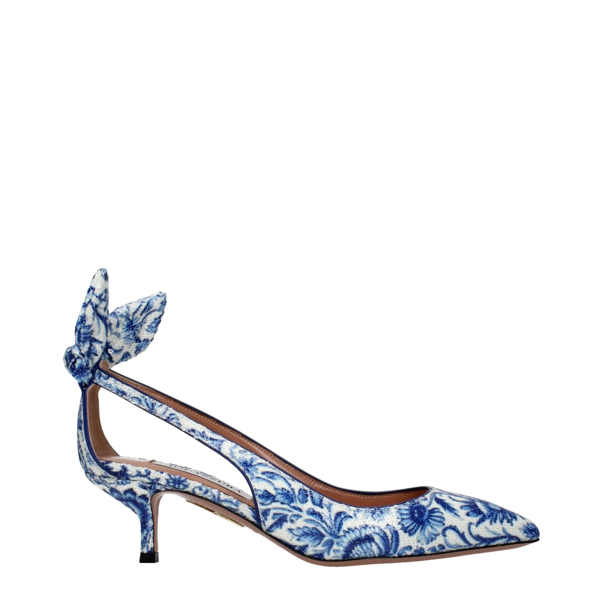 Aquazzura נעלי עקב גבוהות מנצנצות כחולות - EU40/US10