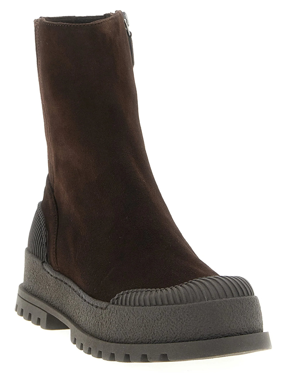 Aquazzura Brown Goatskin Ankle Boots - EU36/US6
