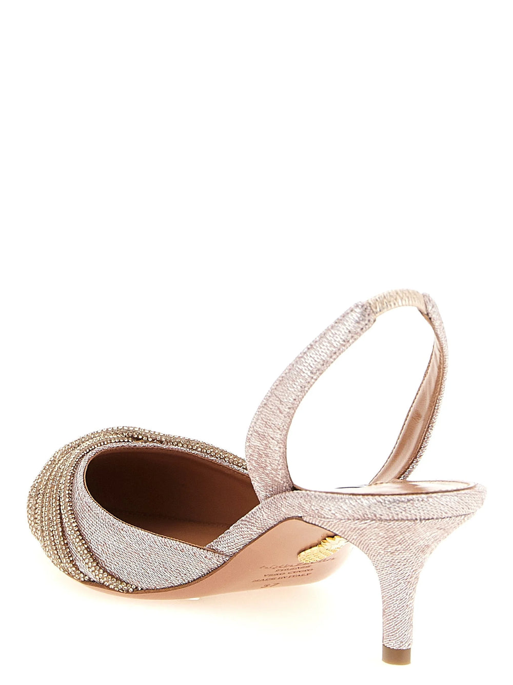 Aquazzura Multicolor Textile Mid Heel Pumps