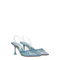 Aquazzura Transparent Pvc Stiletto Heels Sandals - EU36/US6