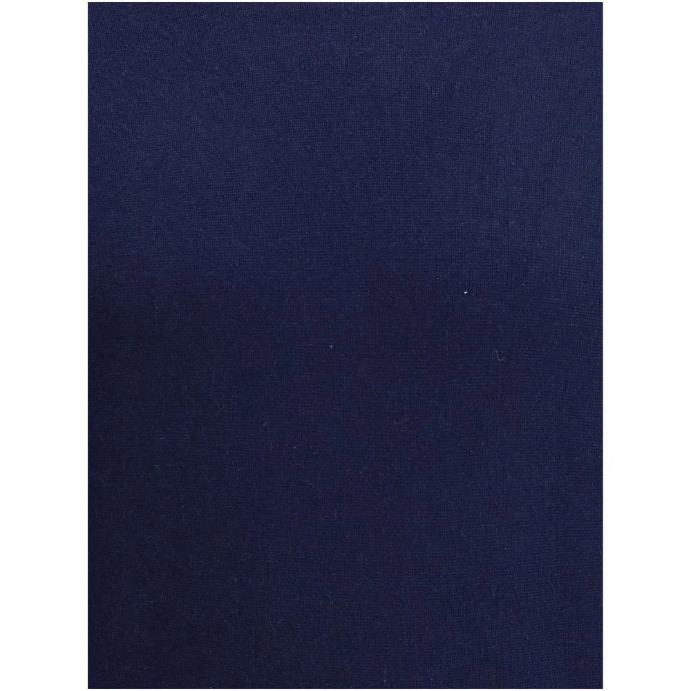 Aragona Cashmere Blue Merino Wool Cashmere Sweater