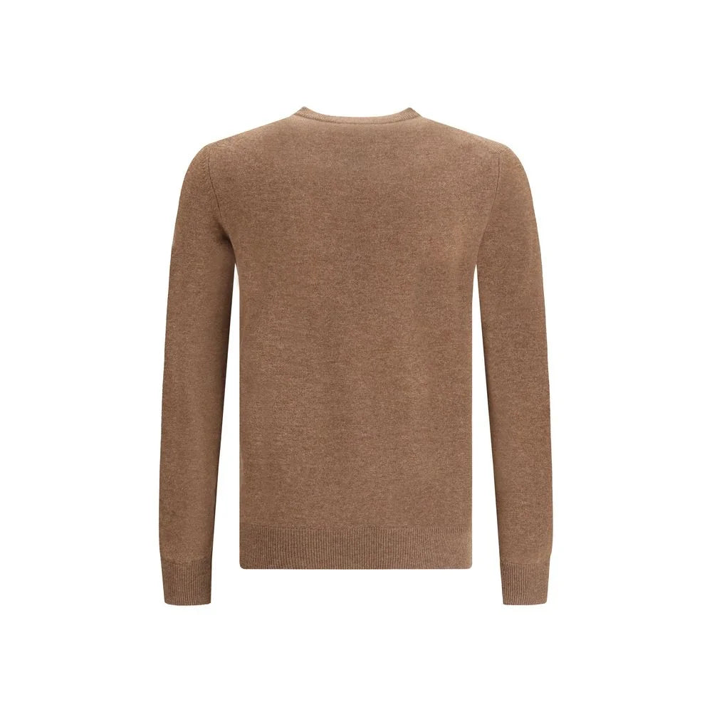 Aragona Cashmere Brown Merino Wool Sweatshirt - IT50 | L