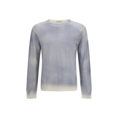 Aragona Cashmere Gray Wool Oves Aries Sweatshirt