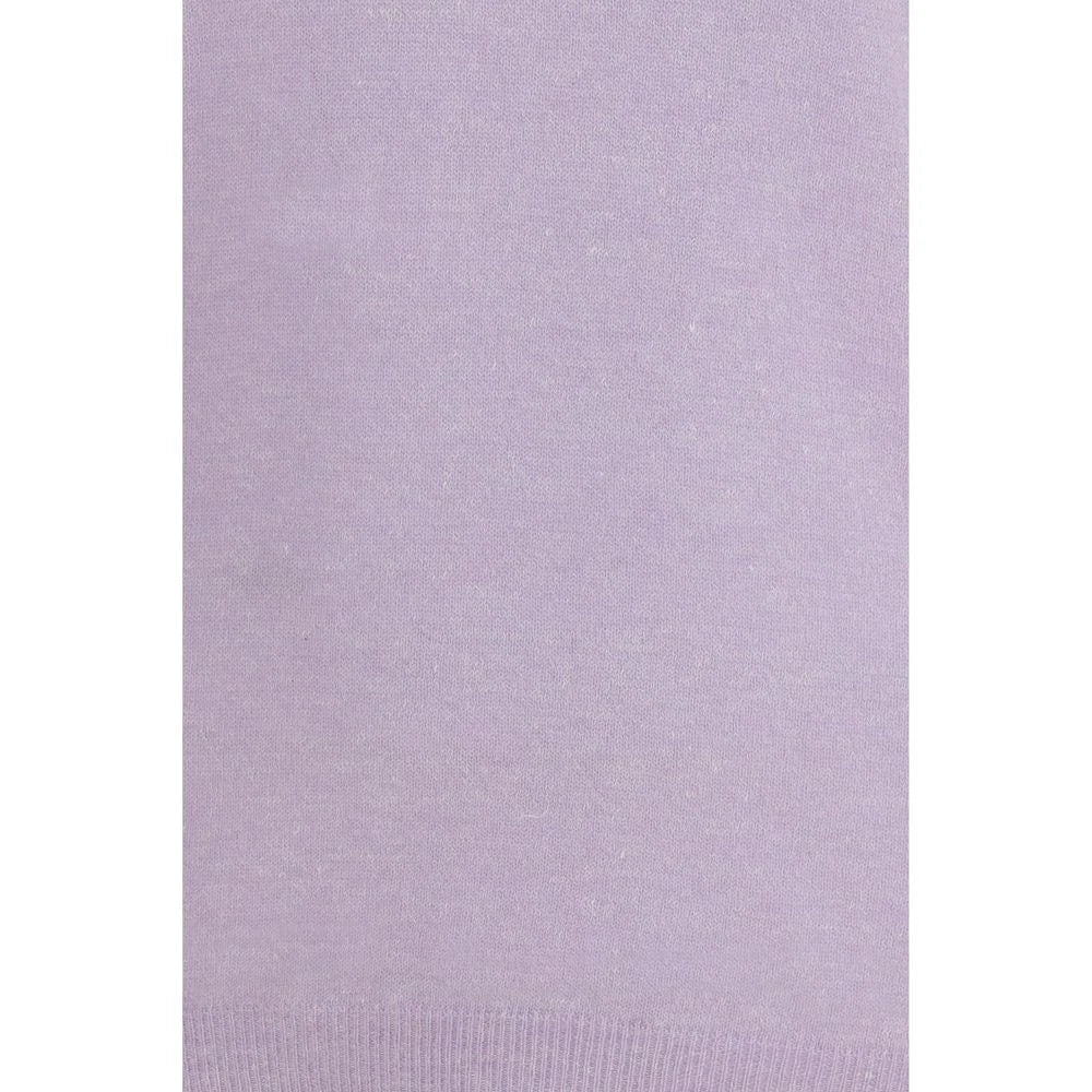 Aragona Cashmere Purple Cashmere Sweater