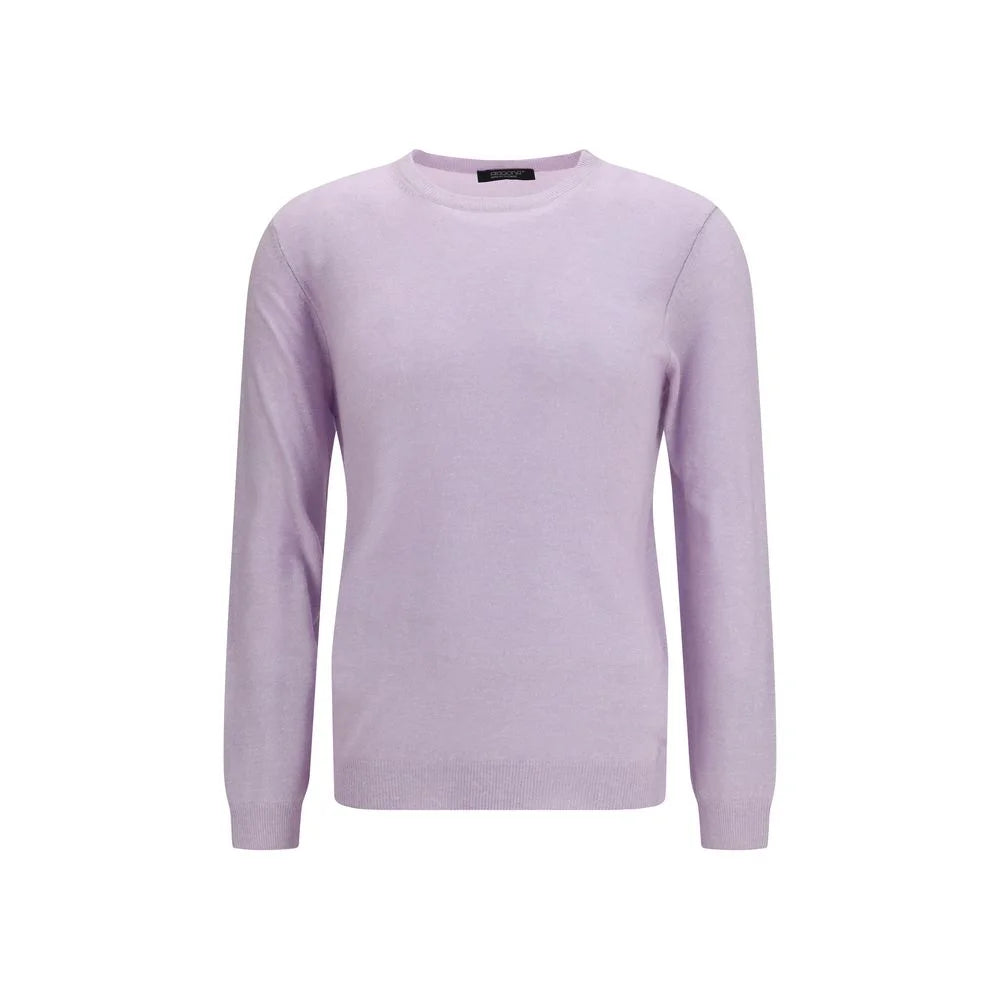 Aragona Cashmere Purple Cashmere Sweater