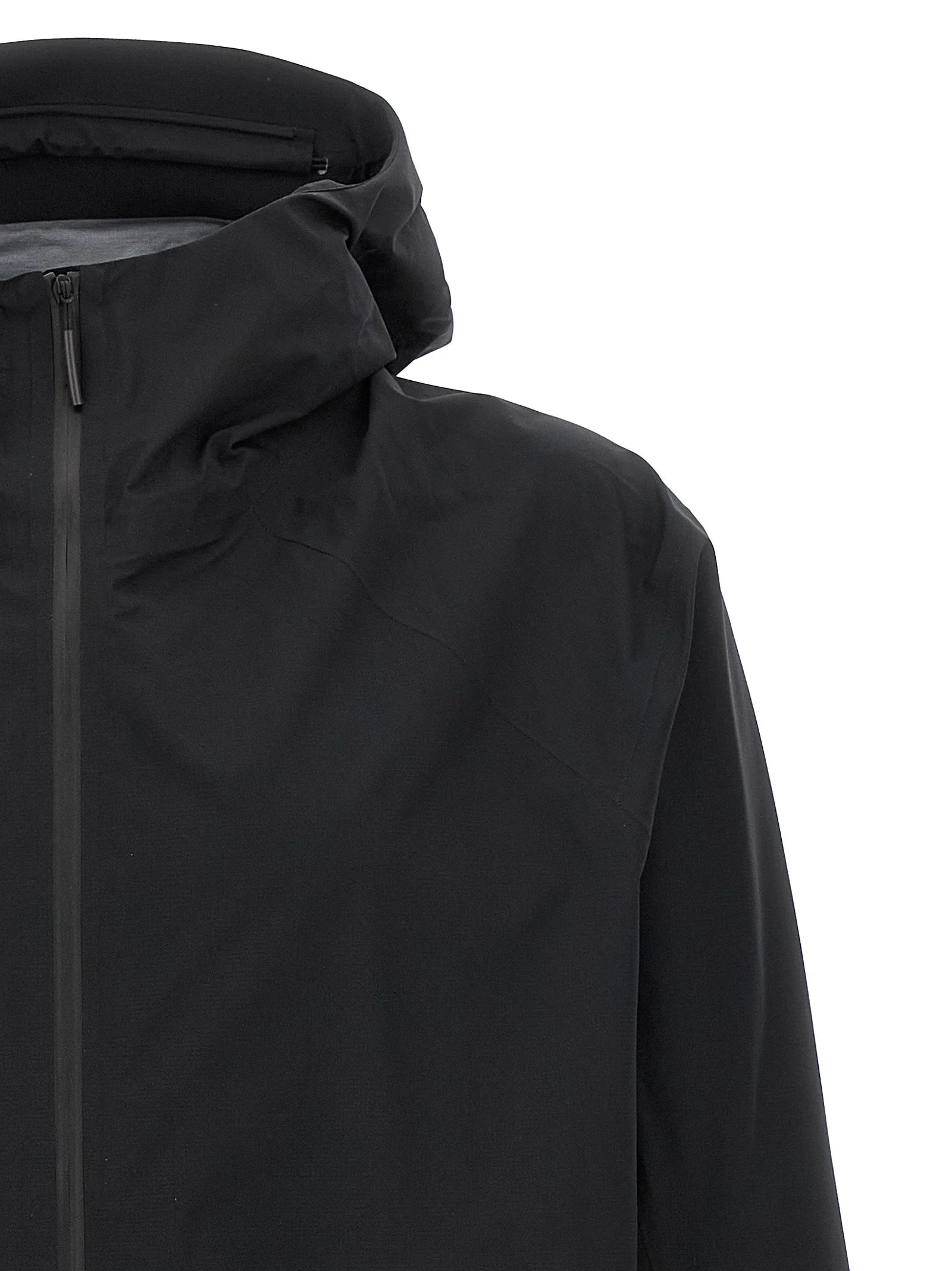 Arc’teryx Veilance Black Nylon Shell Jacket