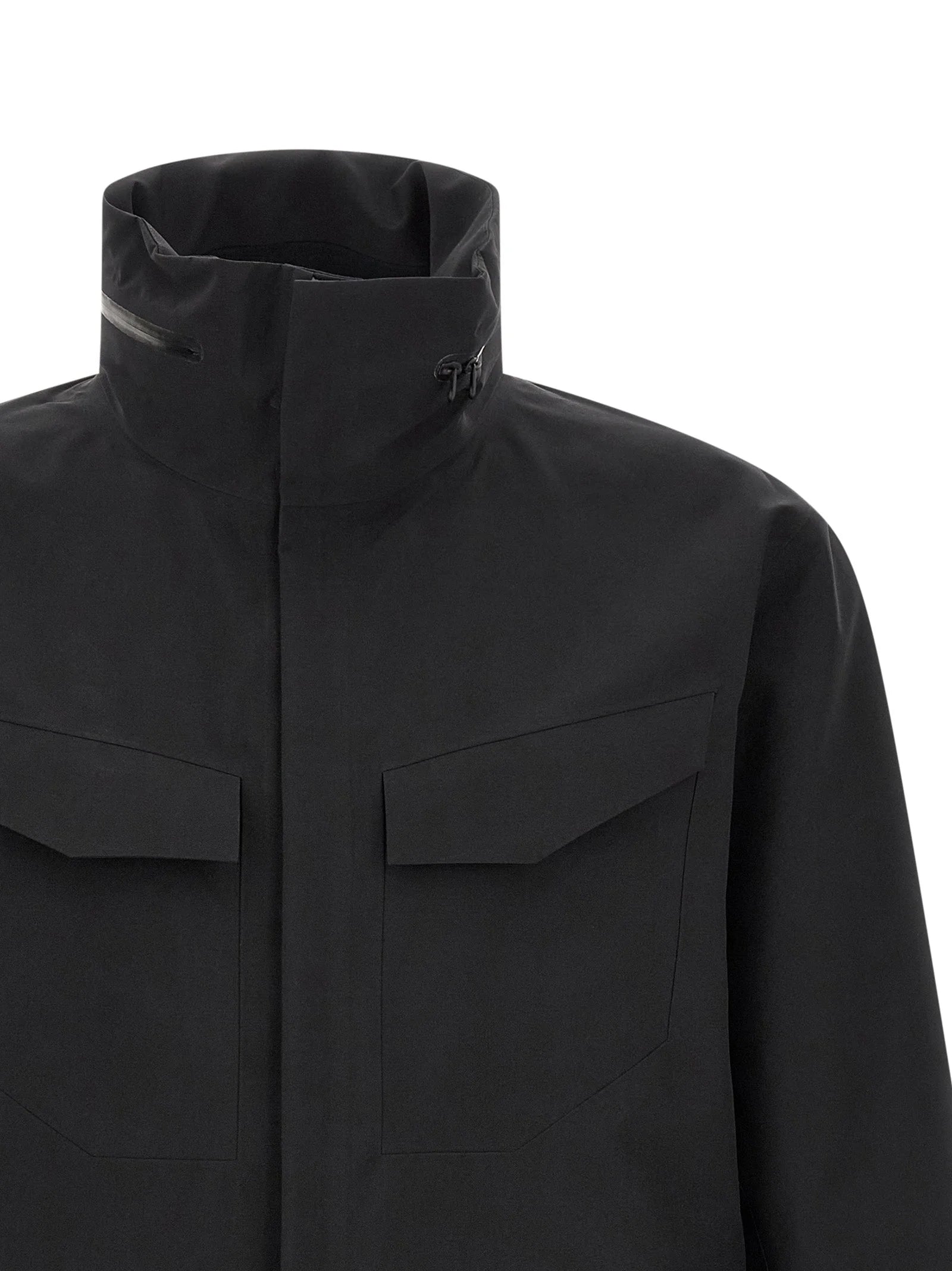 Arc’teryx Veilance Black Nylon Shell Jacket - XL