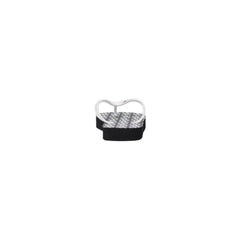 Armani Exchange Black And White Rubber Flip-Flop Sandal - Sandals