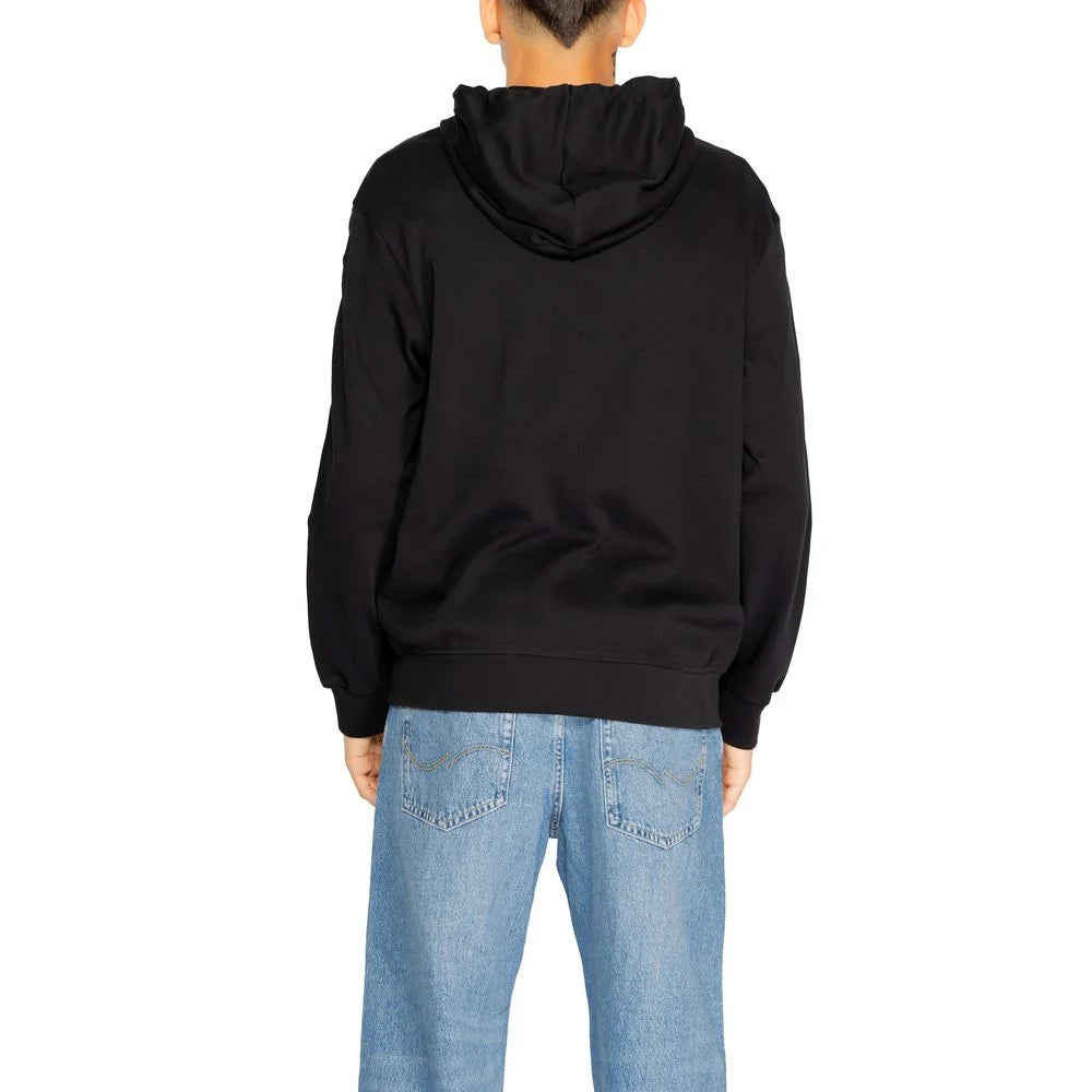 Armani Exchange Black Cotton Hoody - IT44 | S