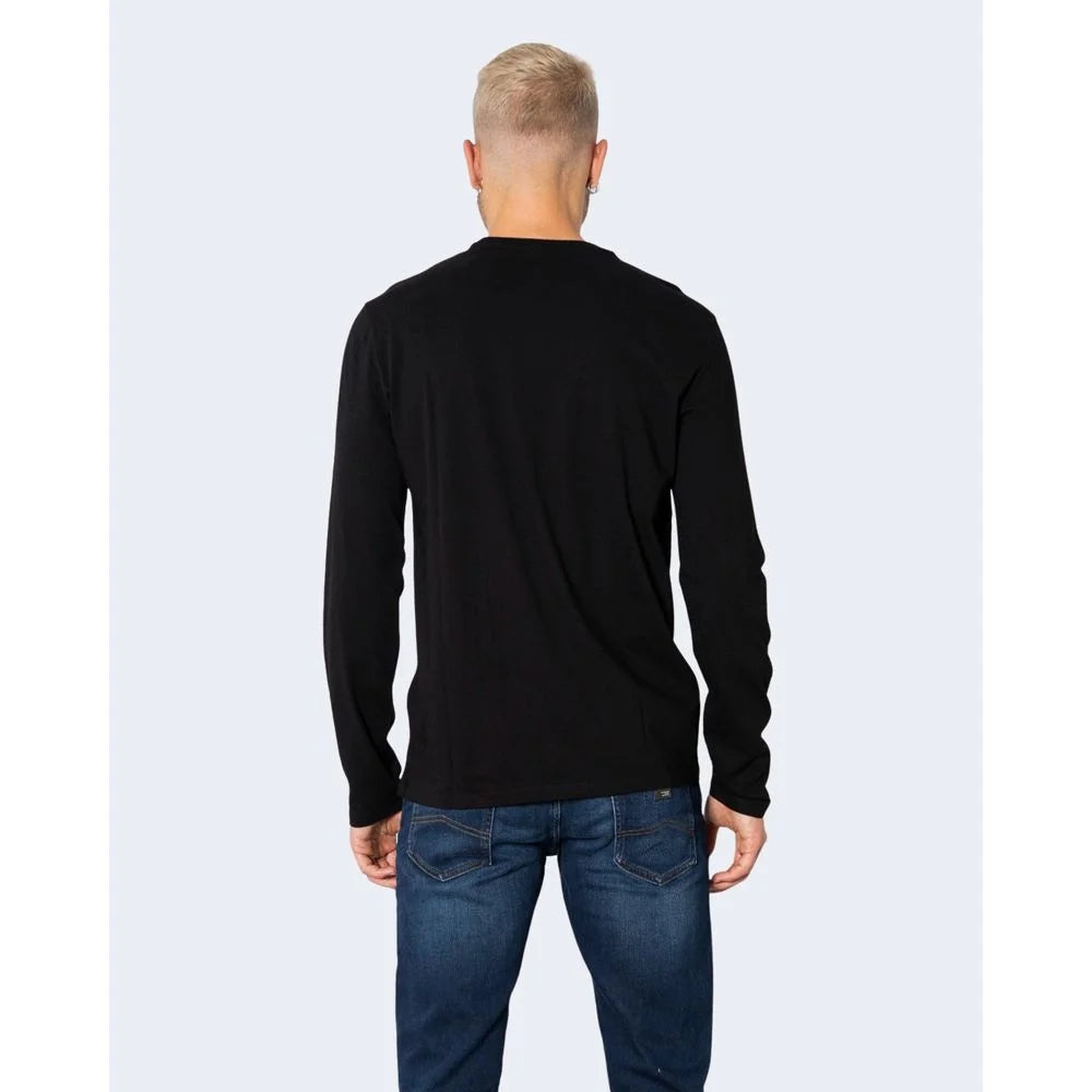 Armani Exchange Black Cotton Long Sleeve - IT44 | S