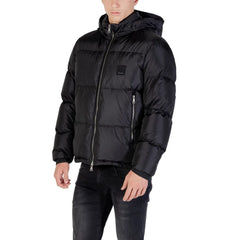 Armani Exchange Black Polyamide Clothing - Puffer Jackets