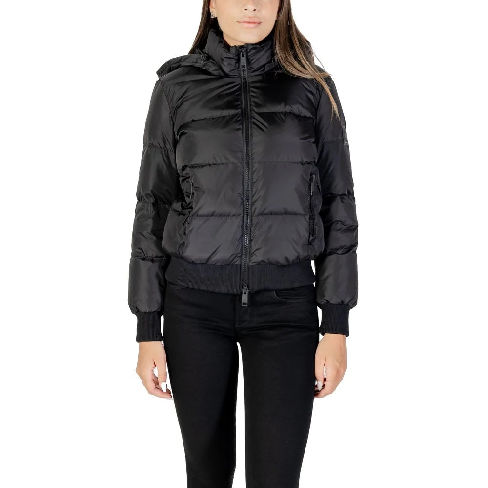 Armani Exchange Black Polyamide Shell Jacket - Puffer Jackets