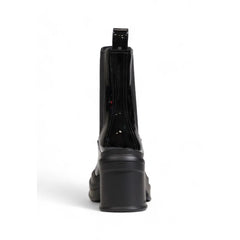 Armani Exchange Black Polyester Ankle Boots - EU37/US7