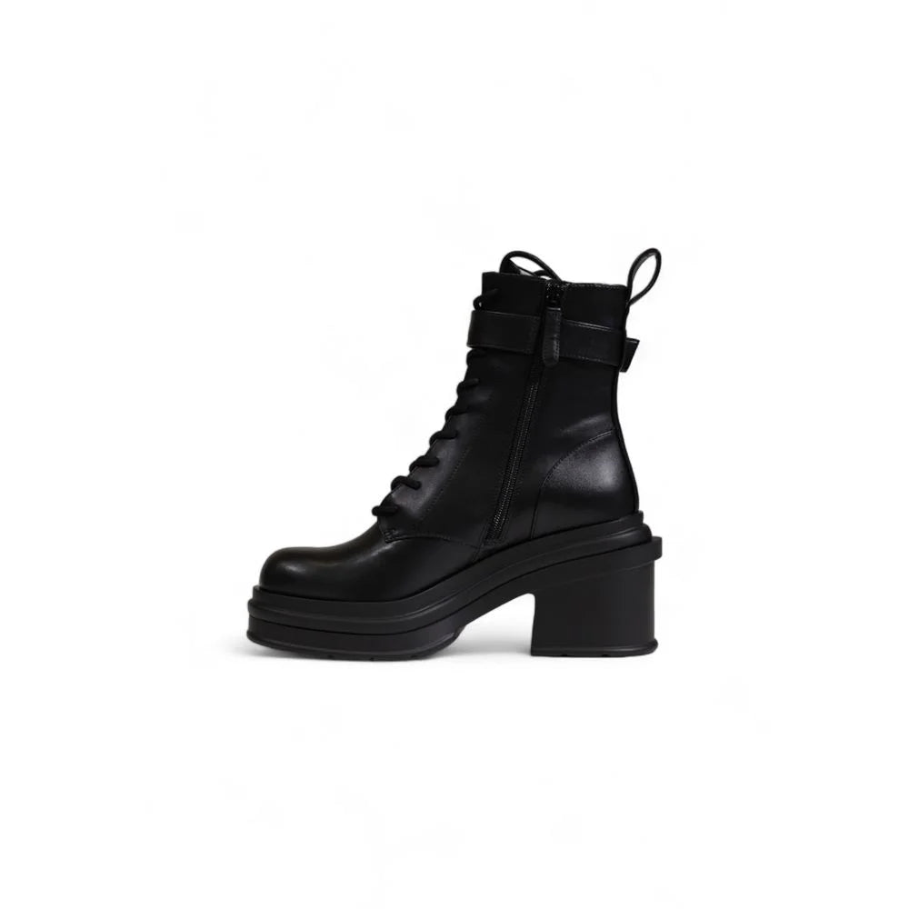 Armani Exchange Black Polyester Boot - EU40/US10