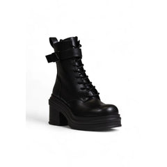 Armani Exchange Black Polyester Boot - EU40/US10