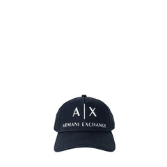 Armani Exchange Blue Cotton Caps Baseball Hat - UNI
