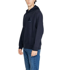 Armani Exchange Blue Cotton Hoody - IT44 | S