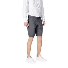 Armani Exchange Blue Cotton Short - W32