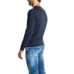 Armani Exchange Blue Cotton Sportswear - IT44 | S