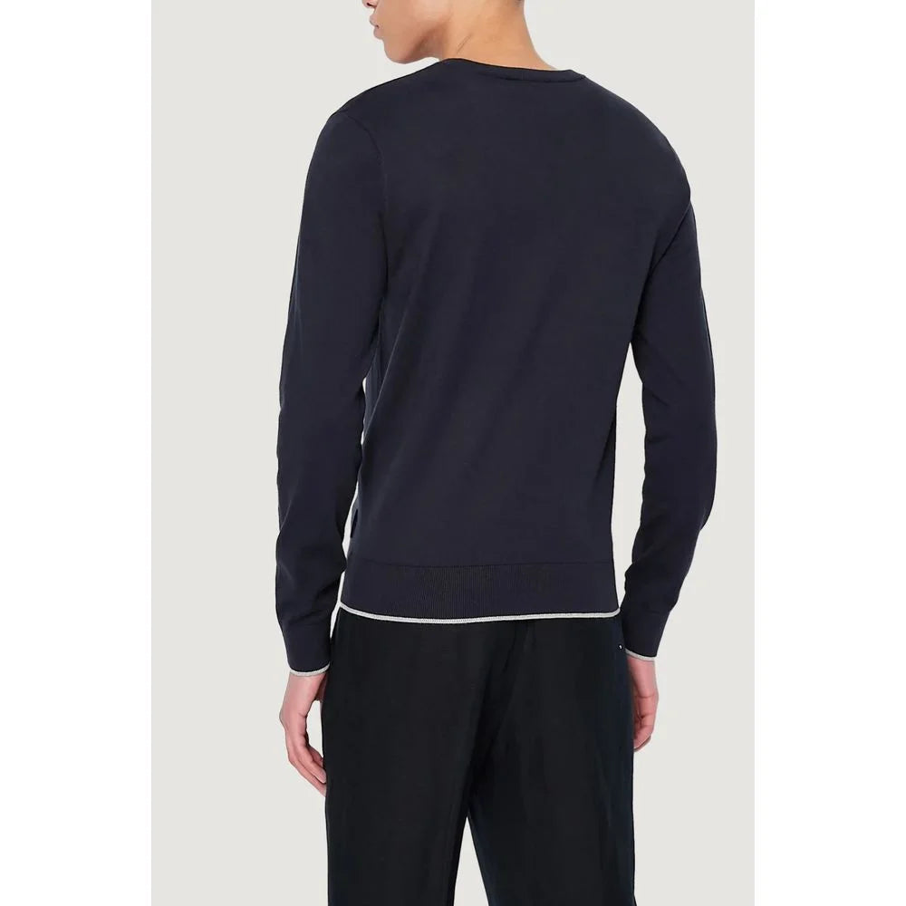Armani Exchange Blue Cotton Sportswear - IT44 | S
