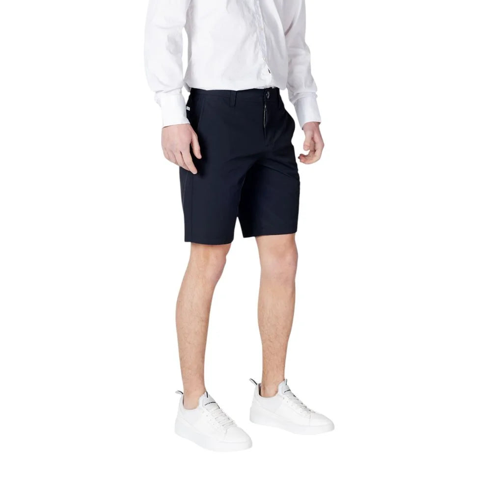 Armani Exchange Blue Polyamide Bermuda