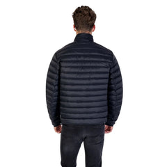 Armani Exchange Blue Polyamide Coat - Puffer Jackets