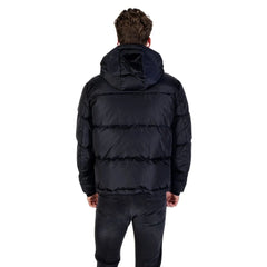 Armani Exchange Blauer Polyamid Mantel - Pufferjacken