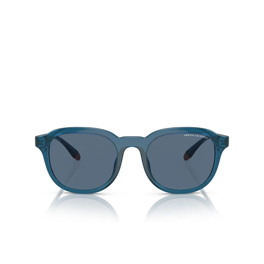 Armani Exchange Blue Resin Sunglasses