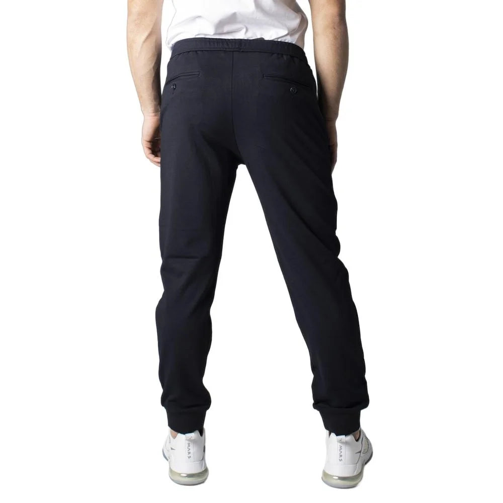 Armani Exchange Blue Viscose Skinny Pant - IT44 | S