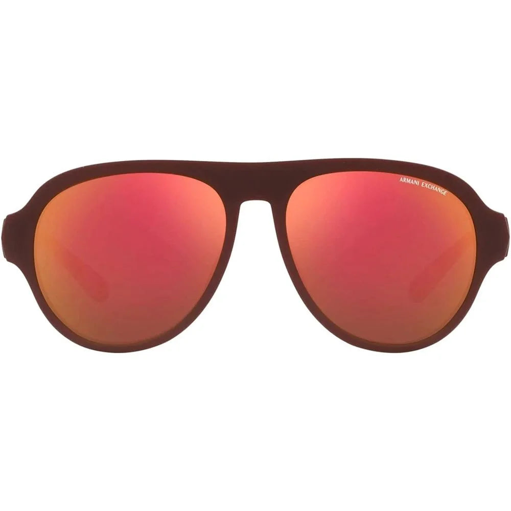 Armani Exchange Brown Acetate Sunglasses