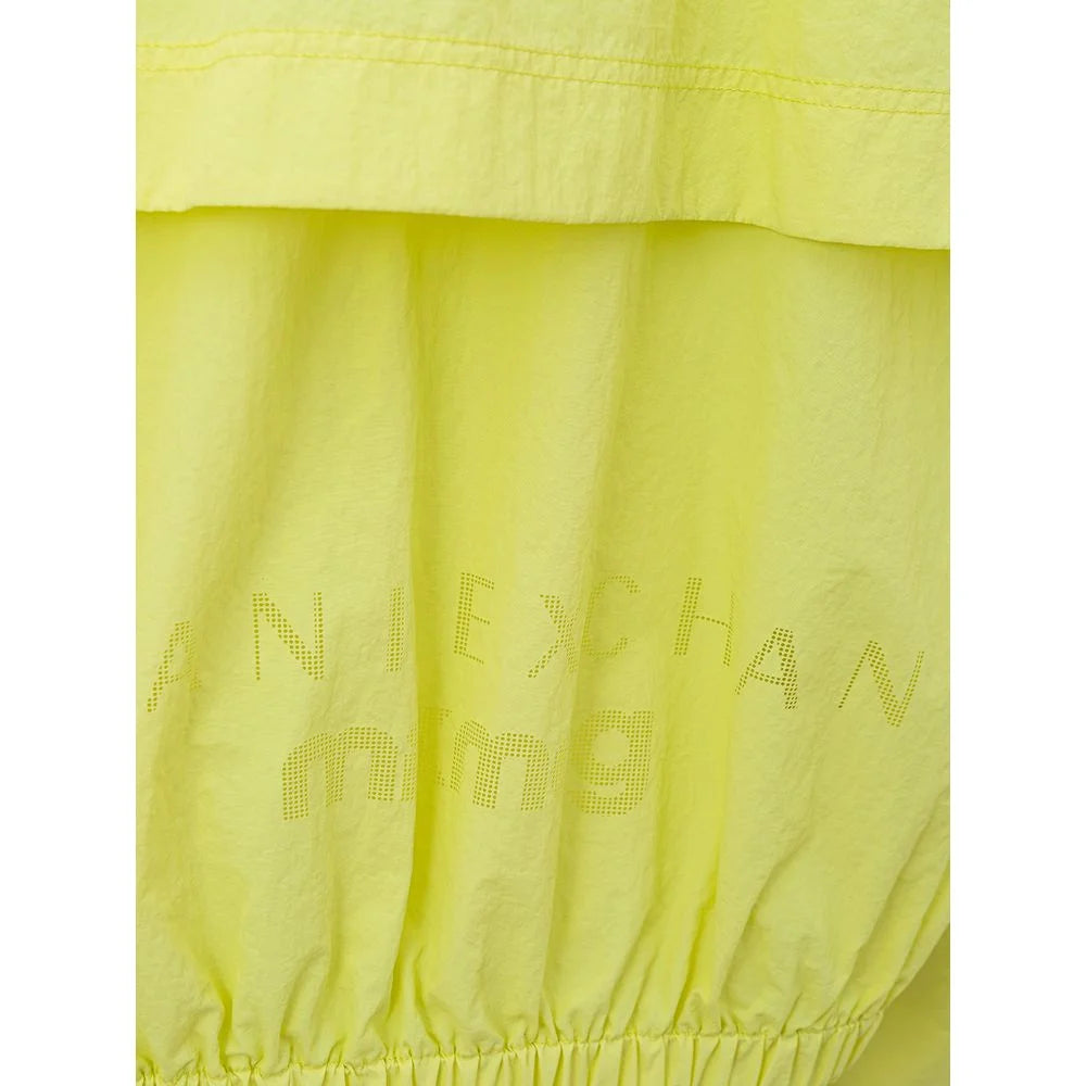 Armani Exchange Chic Yellow Polyamide Jacket for Women - S - Bomber Jackets