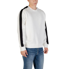Armani Exchange Cream Cotton Sweatshirt - Sweatshirts