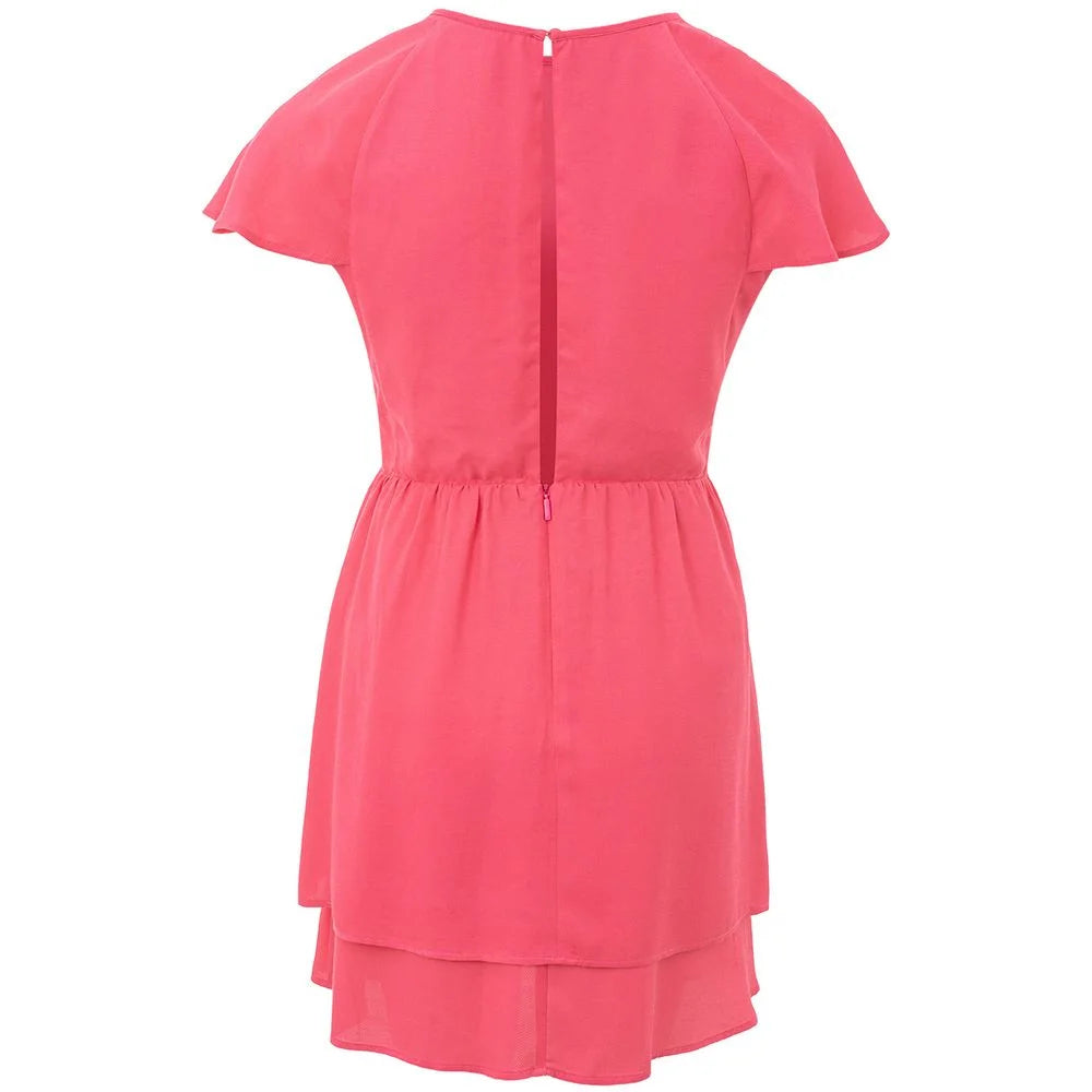 Armani Exchange Fuchsia Viscose Short - IT40|S - Dresses