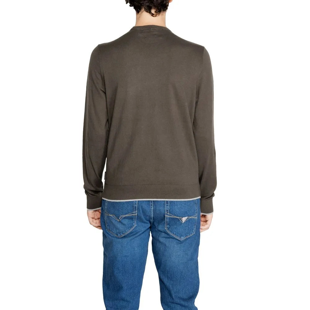 Armani Exchange Green Cotton Sportswear