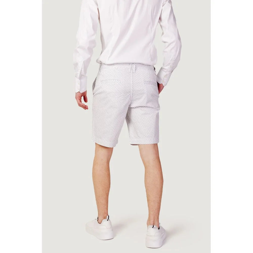 Armani Exchange White Cotton Bermuda - W28
