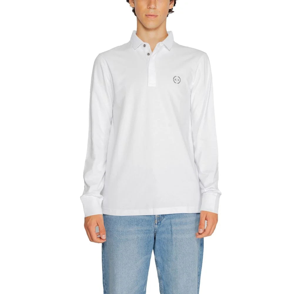 Armani Exchange White Cotton Long Sleeve - IT42 | XS