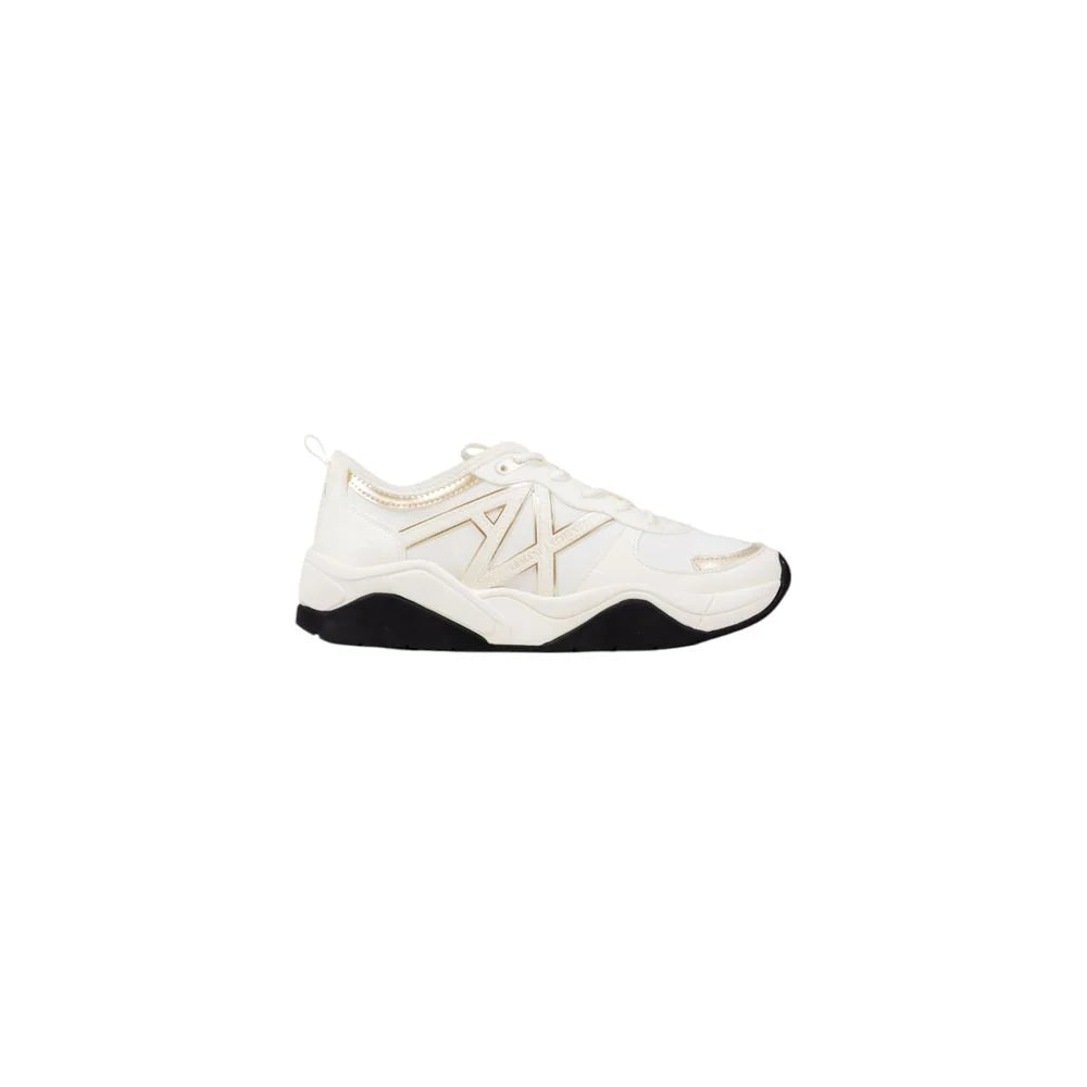 Armani Exchange White Polyester Athletic Sneakers - Sneakers