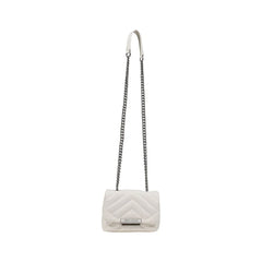 Armani Exchange White Polyester Handbag