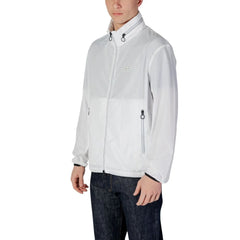 Armani Exchange White Polyester Jackets & Coat