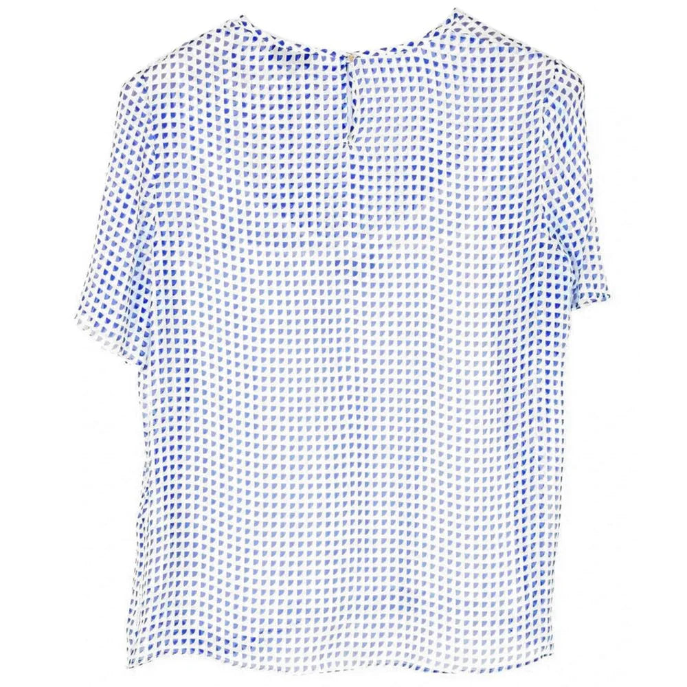 Armani Jeans White Silk Blouse - Blouses