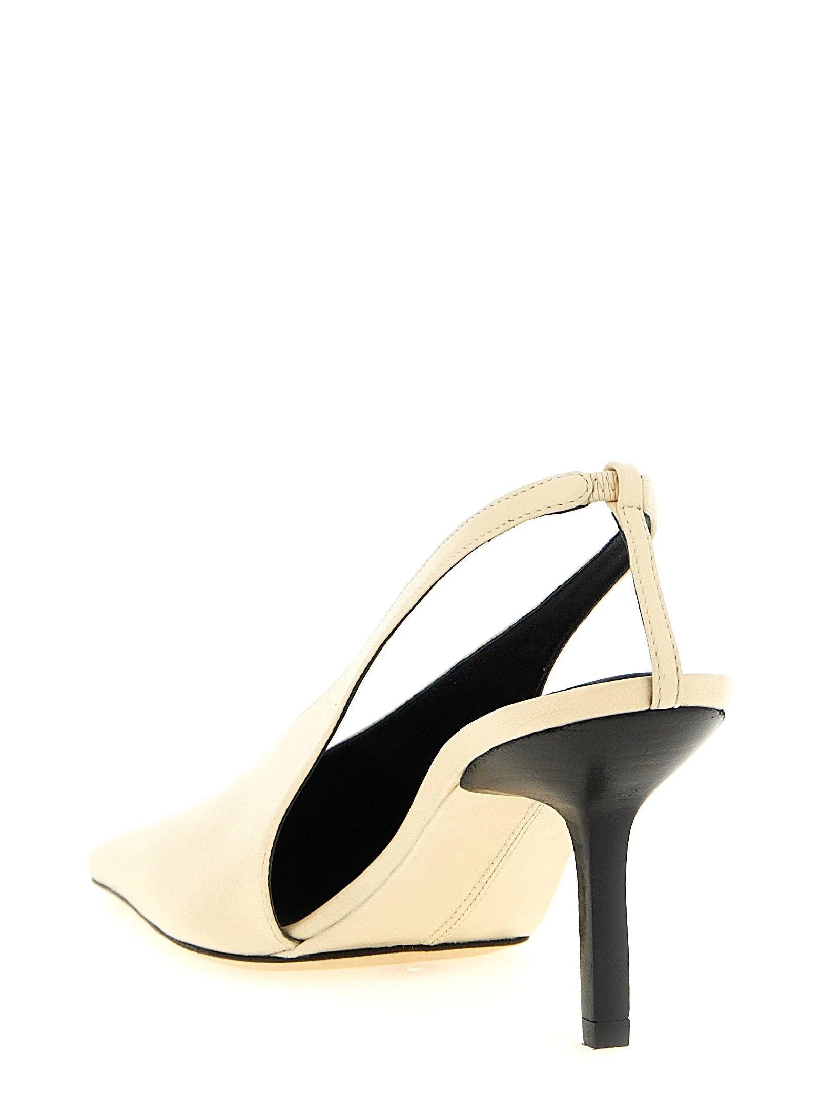 Armarium Beige Lambskin High Heel Pumps - EU37/US7